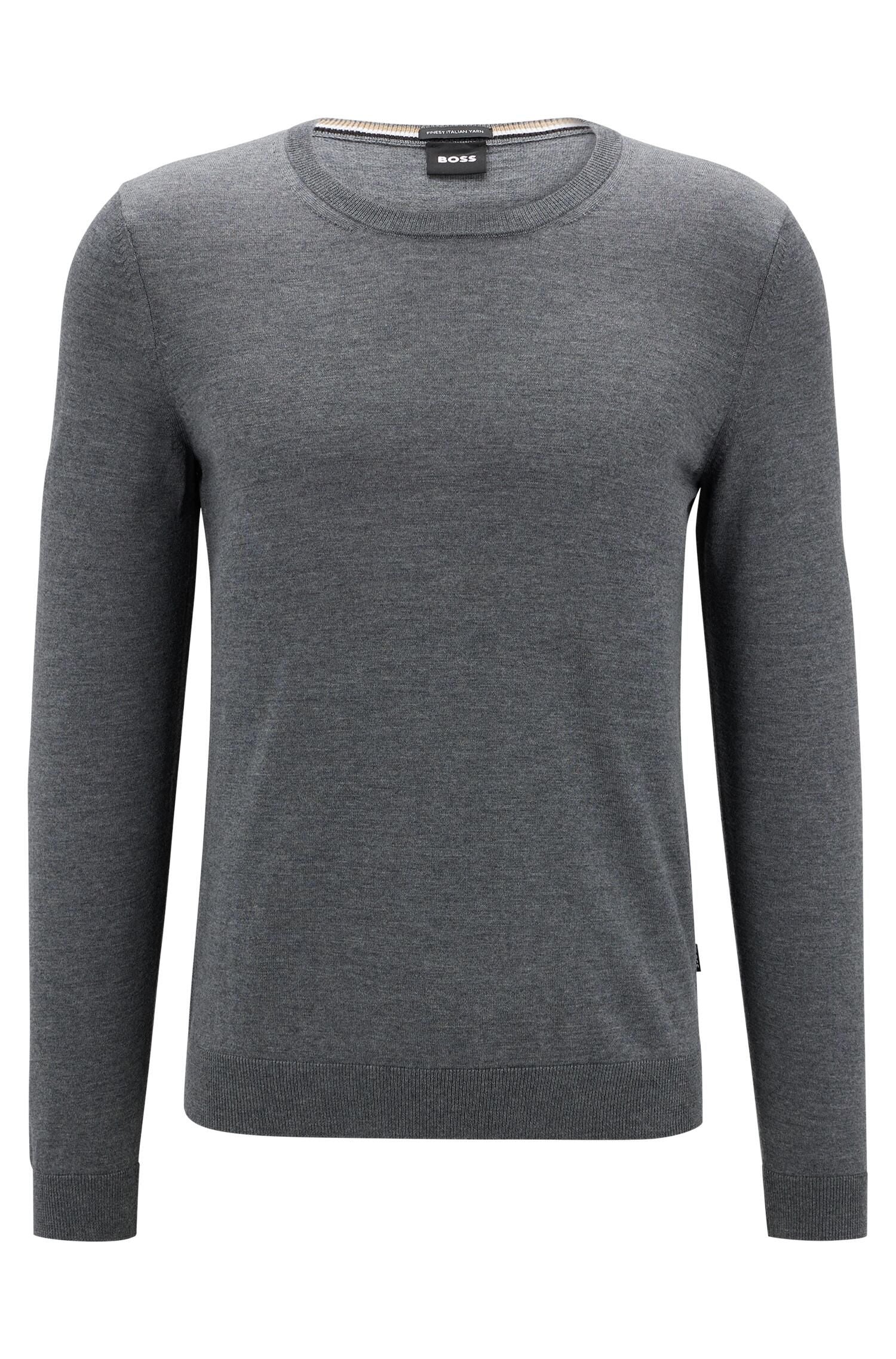 Strickpullover aus Schurwolle