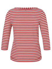 Langarmshirt gestreift aus Baumwolle