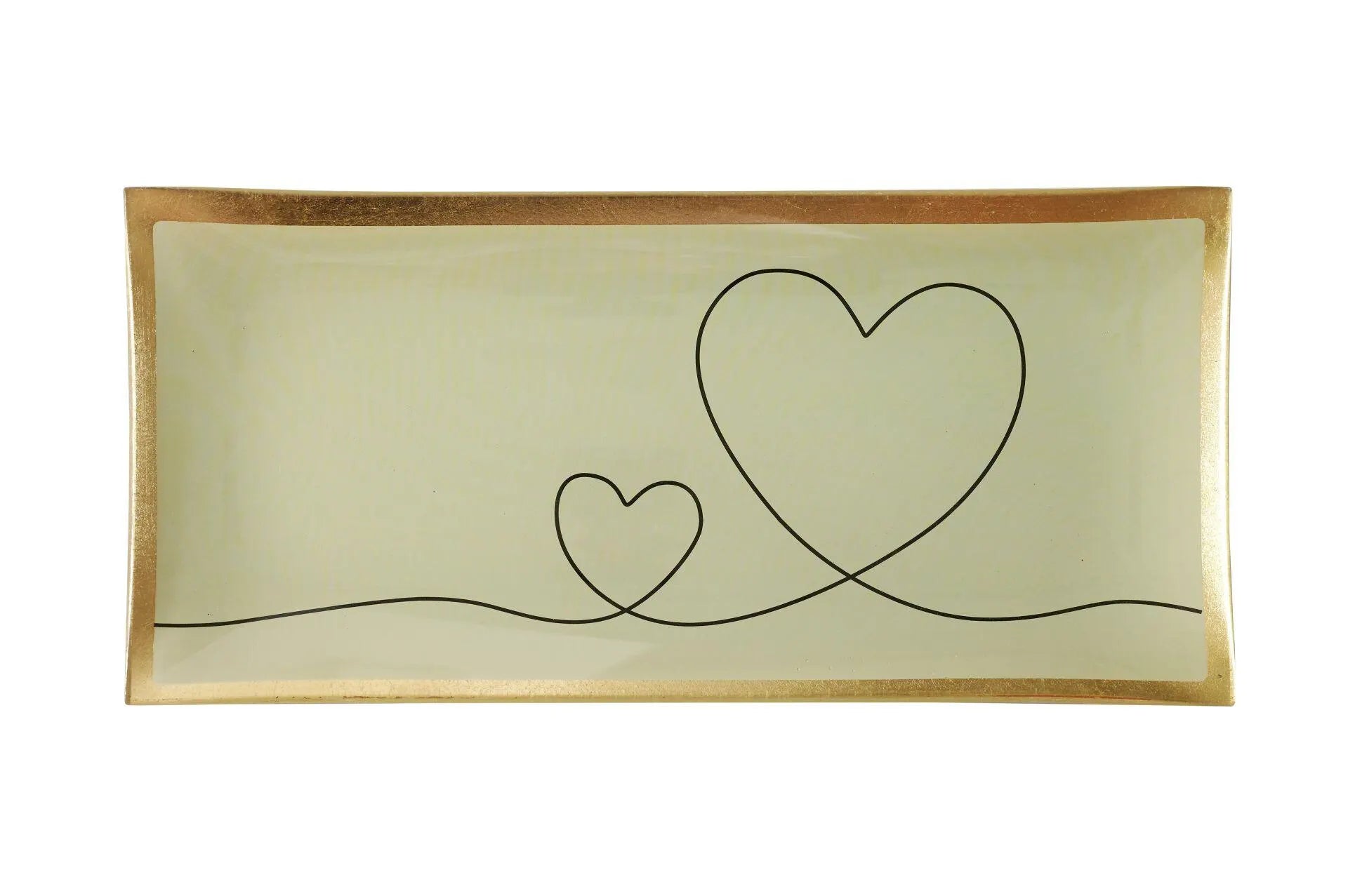Glasteller LOVE PLATES L