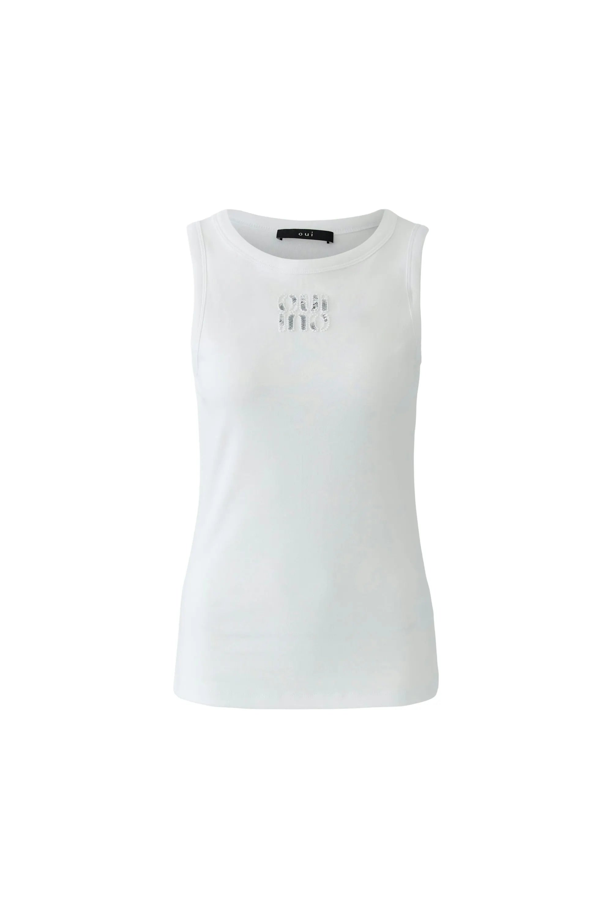 Top Regular Fit aus Baumwolle