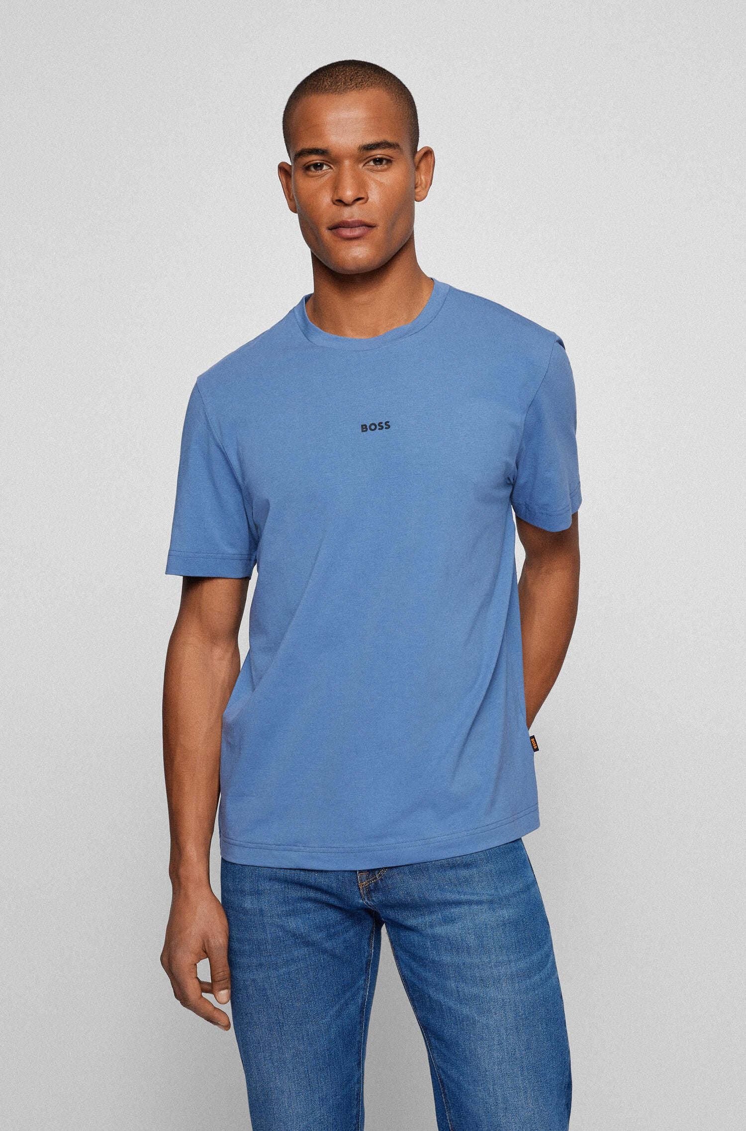 Hugo Boss AG H-T-Shirt 1/2 A489-Open Blue