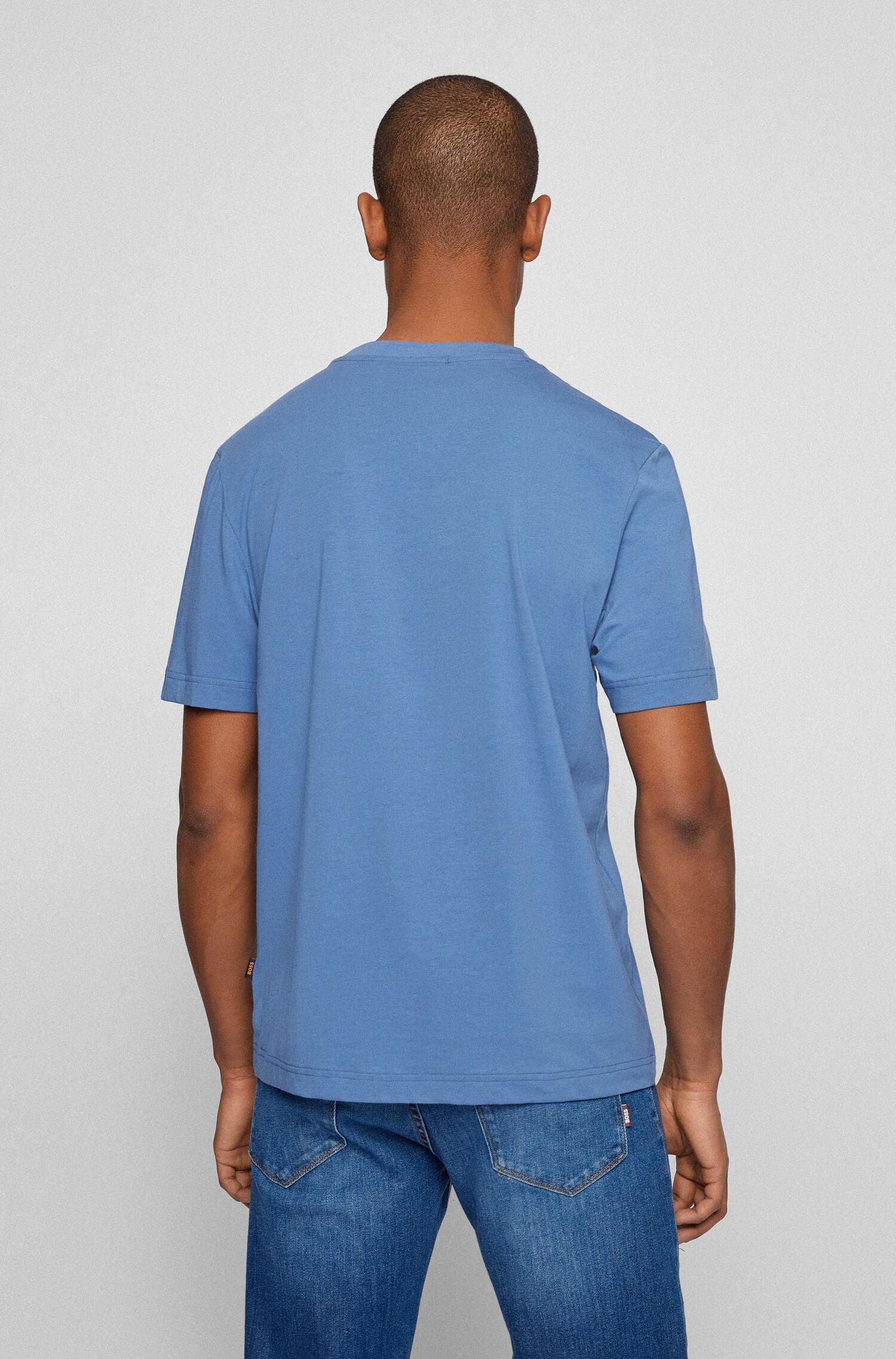 Hugo Boss AG H-T-Shirt 1/2 A489-Open Blue