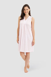 Nachtkleid aus Baumwollmix