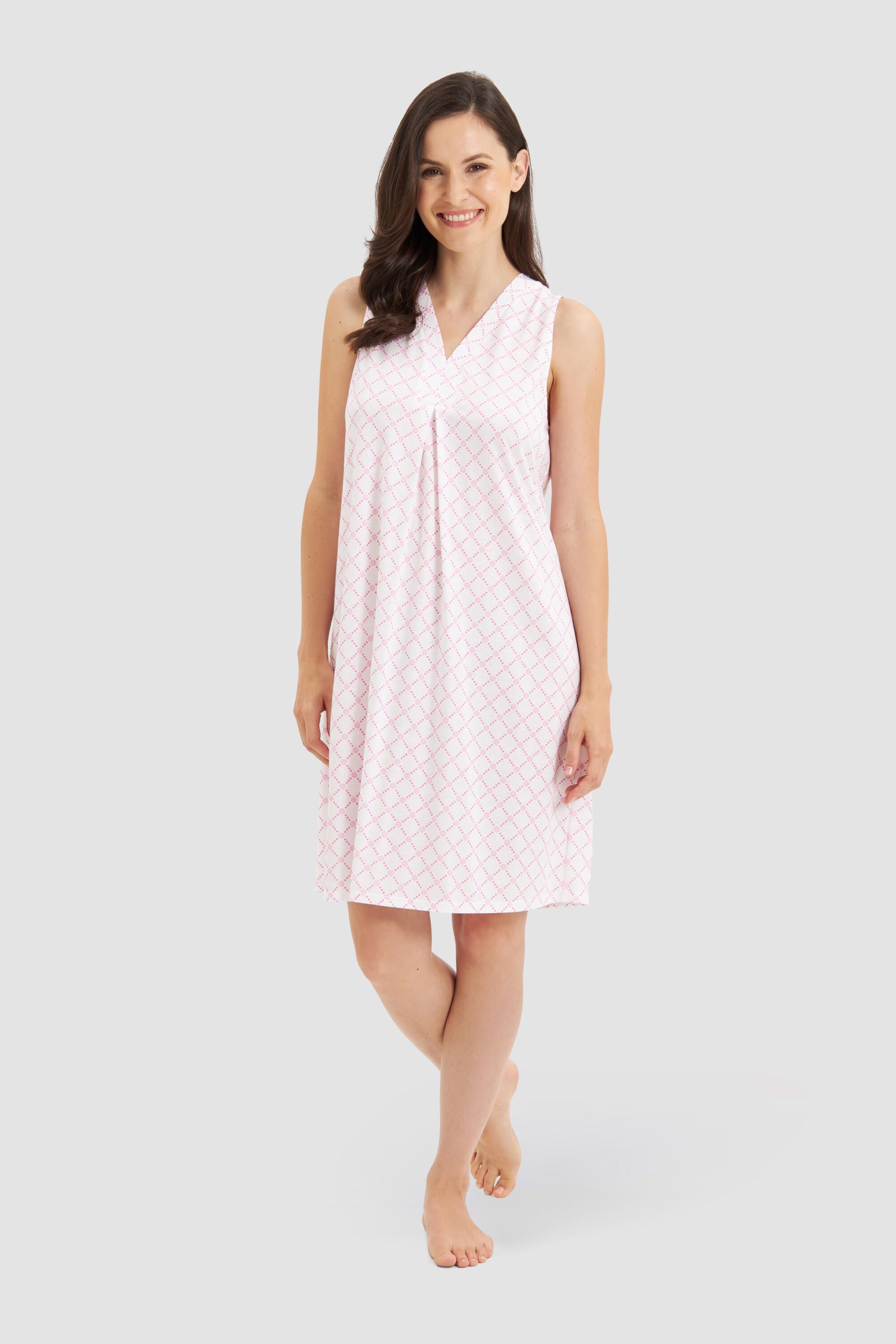 Nachtkleid aus Baumwollmix