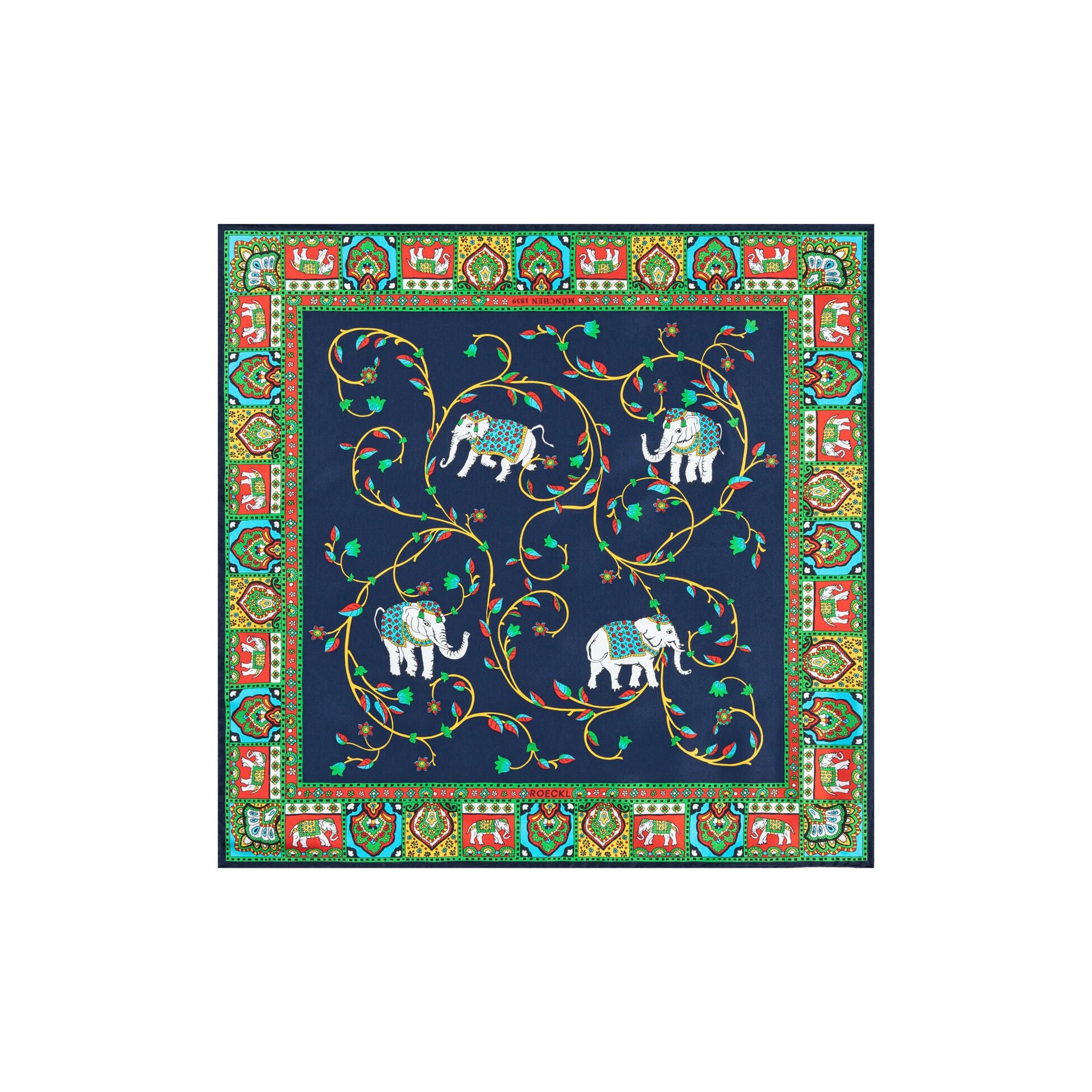 Seidentuch LUCKY ELEPHANT 53x53