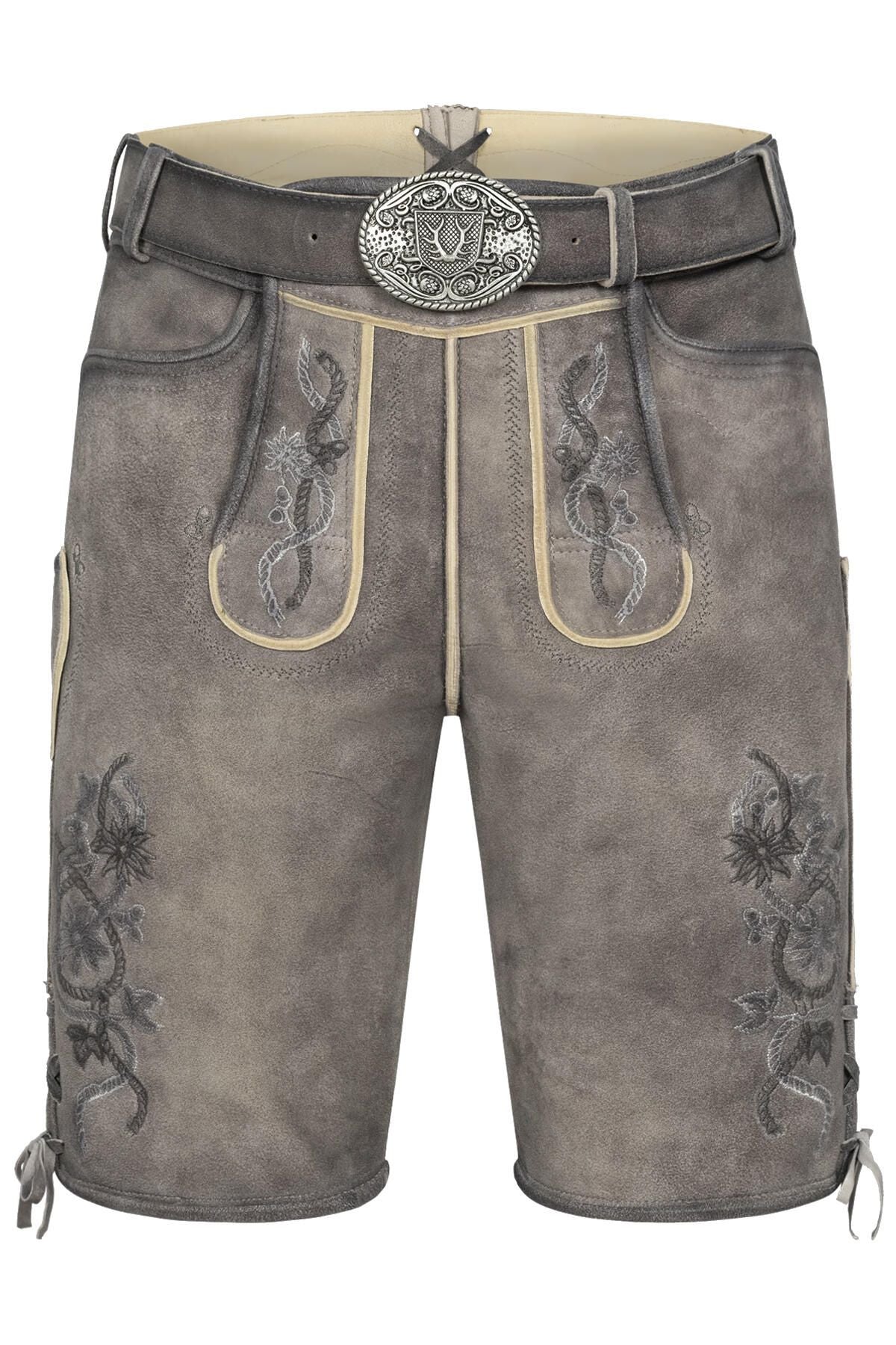 Lederhose MIRKO mit Gürtel