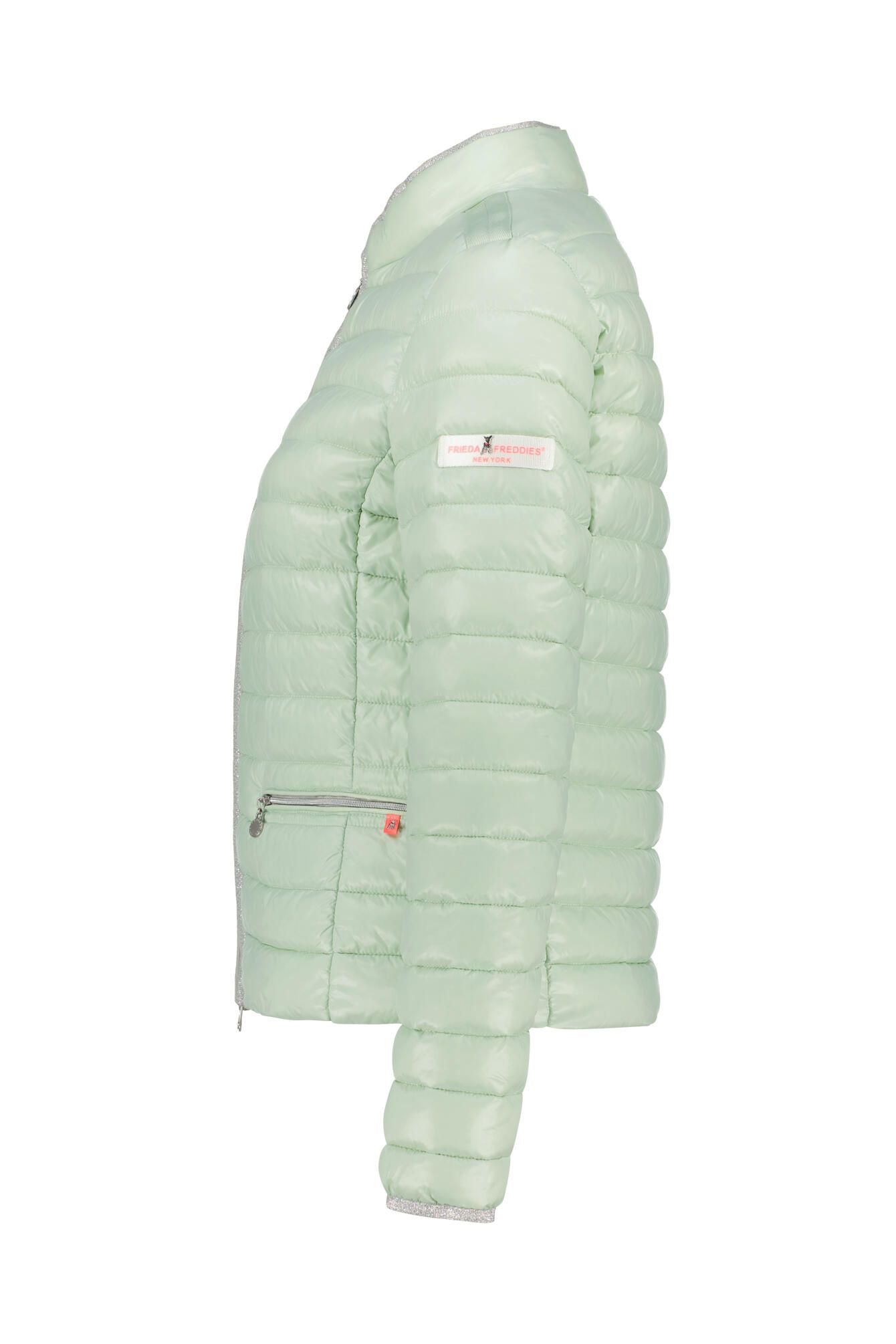 Steppjacke mit Stehkragen