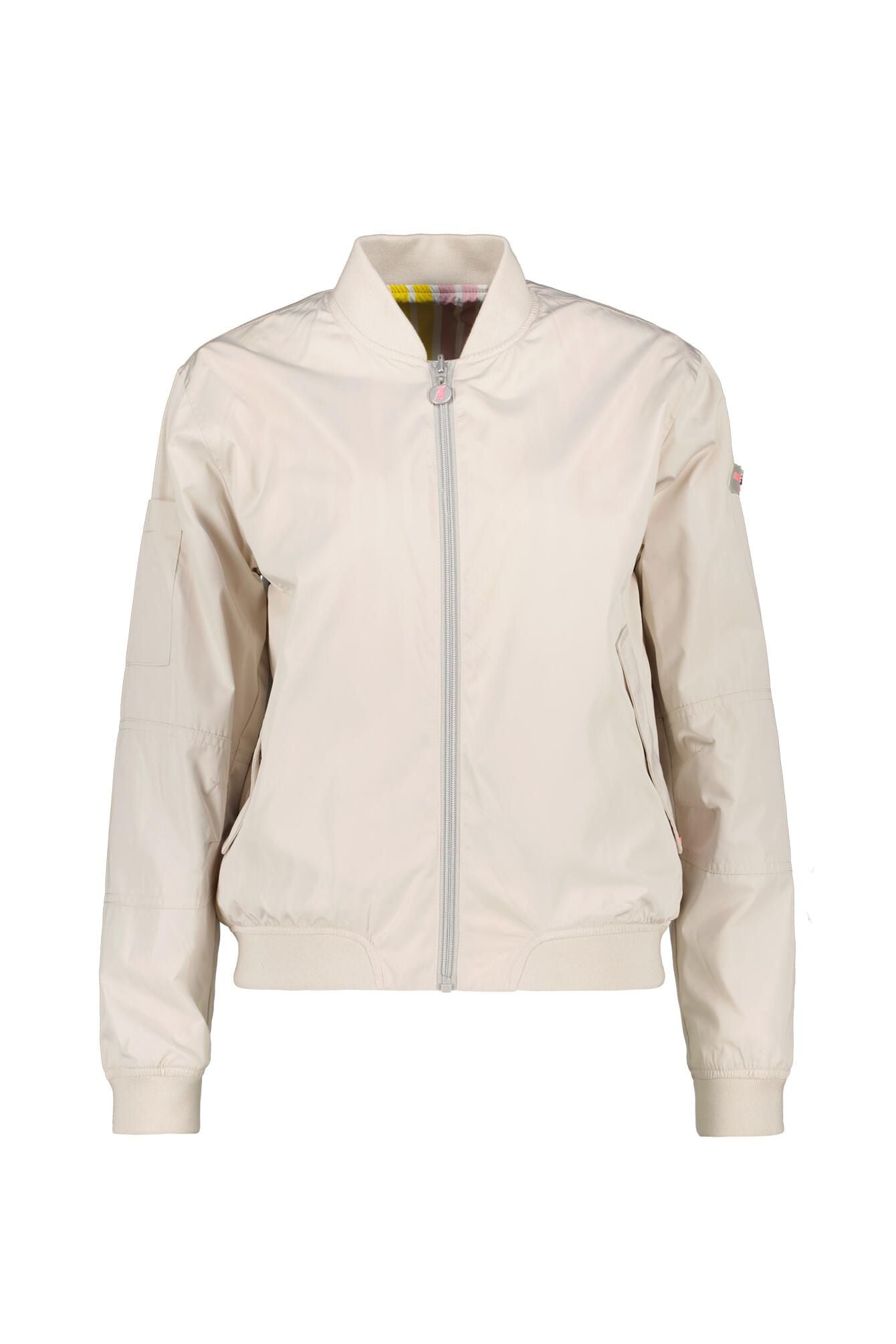 Bomberjacke mit Bündchenkragen