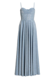 Abendkleid Maxi mit Drapierung