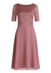 Cocktailkleid mit Spitzenstickerei