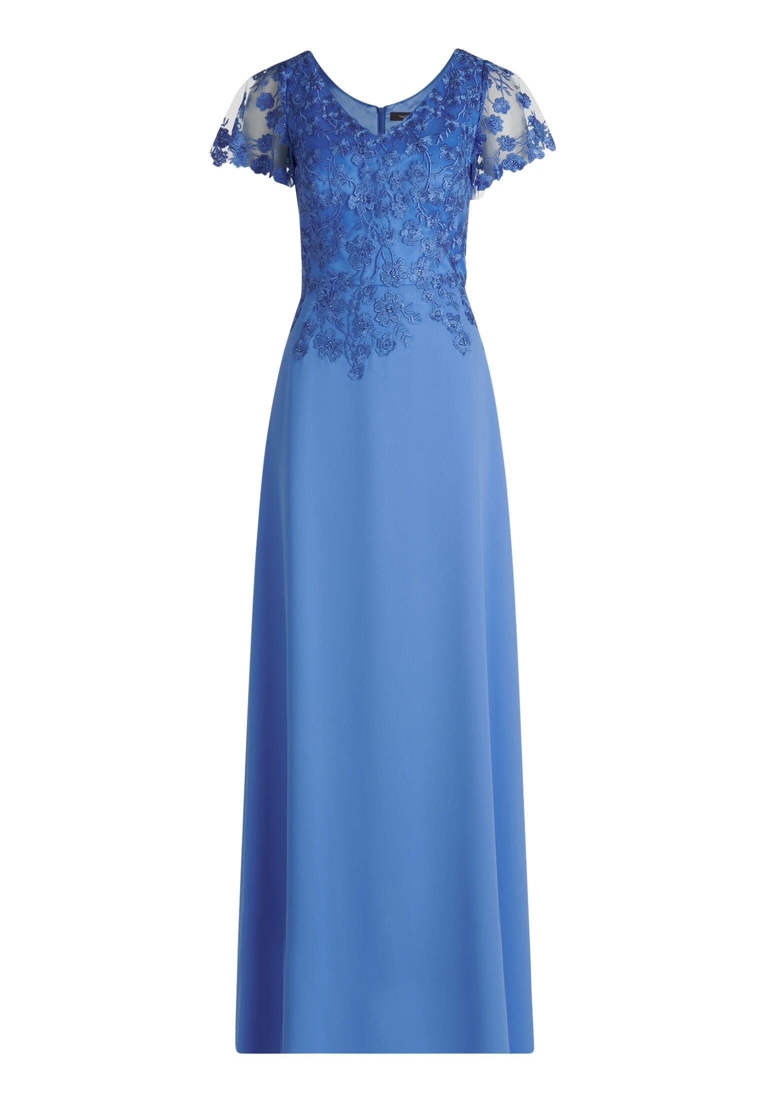 Abendkleid mit Spitzenstickerei
