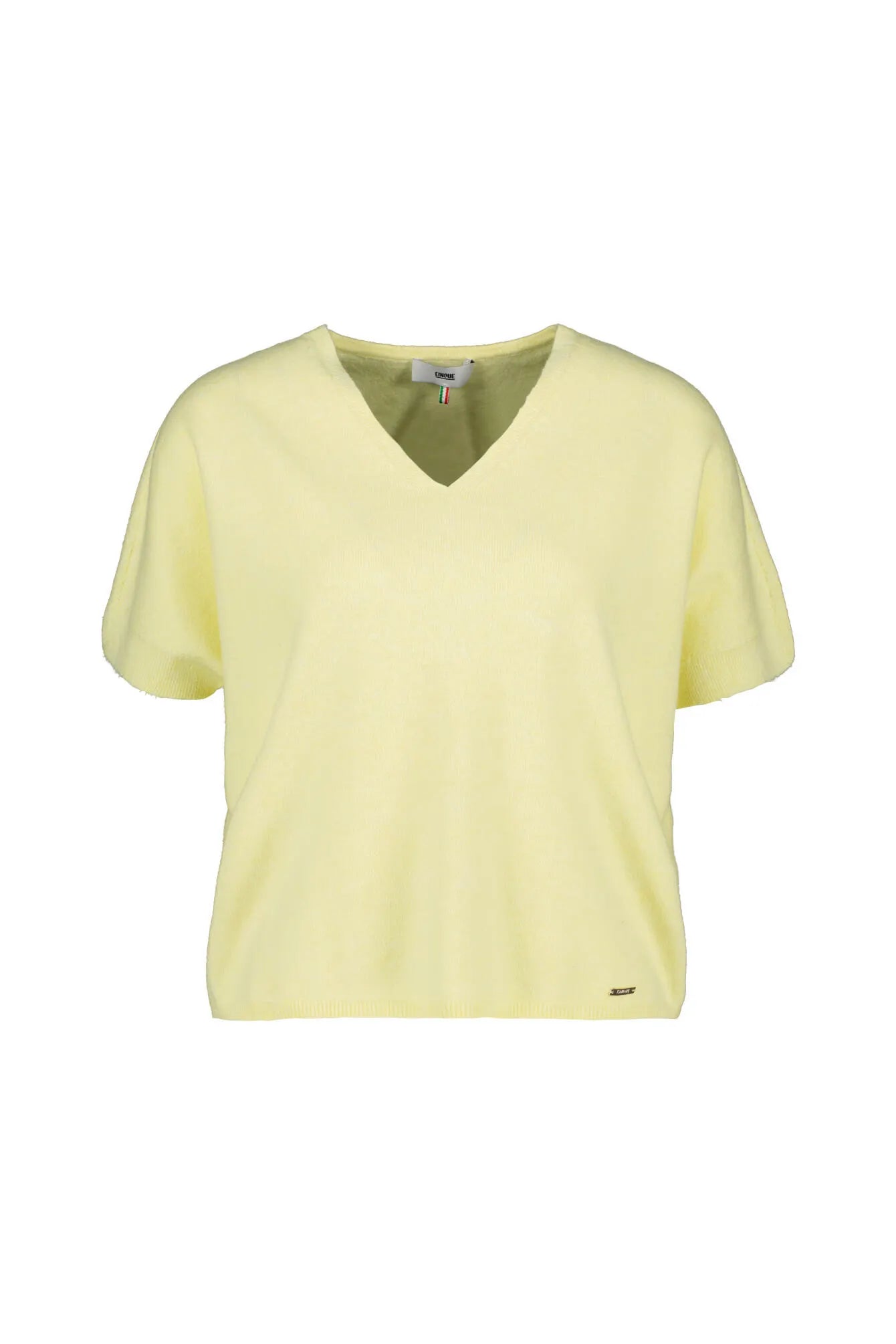 Strick-T-Shirt CIOLARA aus Baumwollmix