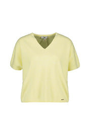 Strick-T-Shirt CIOLARA aus Baumwollmix