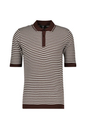 Strickpoloshirt CIFLAVIEN aus Baumwollmix