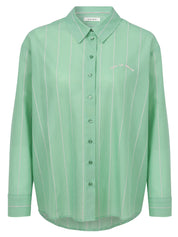 Bluse gestreift aus Baumwolle