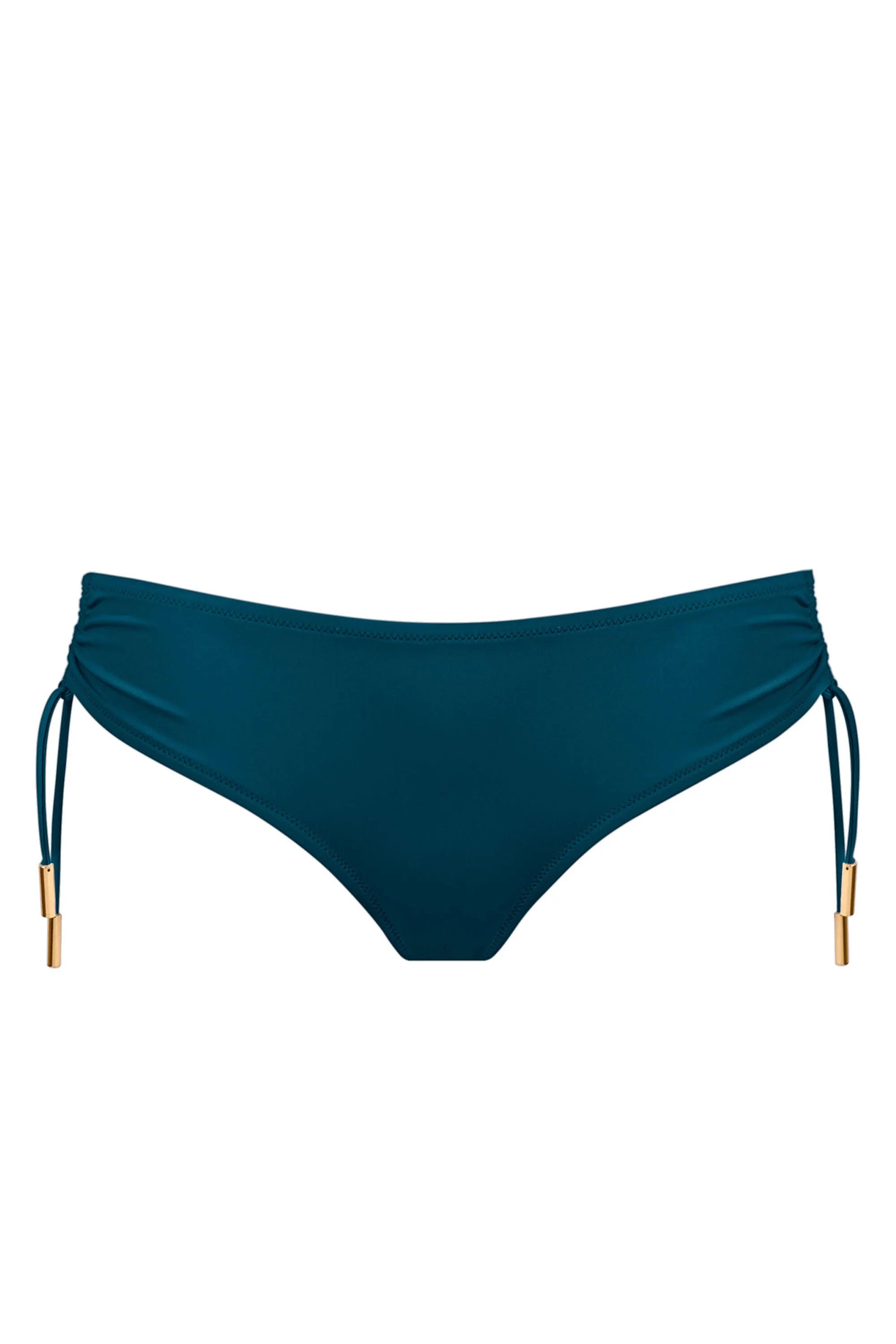 Bikini-Slip mit Raffung