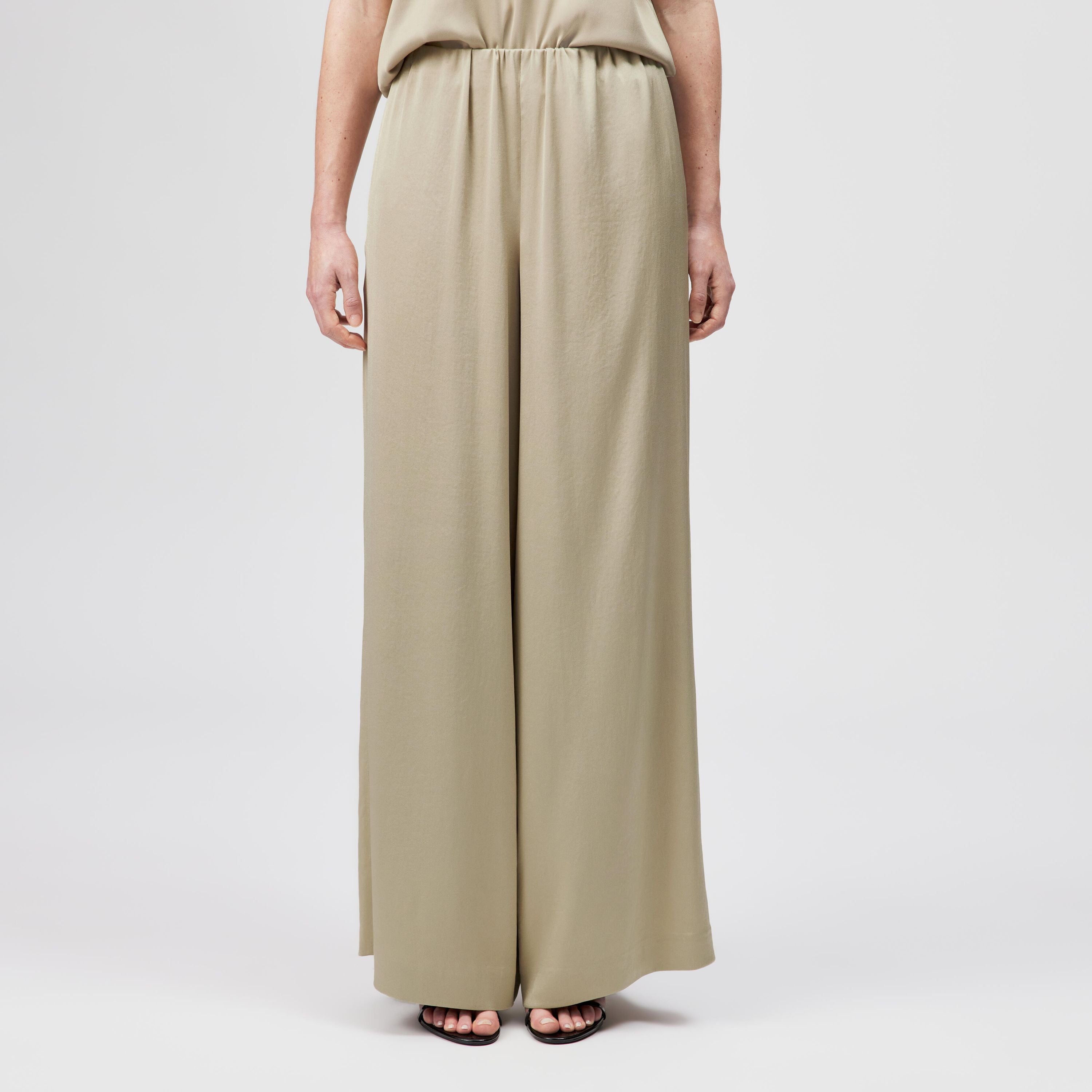 Satinhose TWEEZER Wide Leg