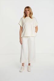 T-Shirt aus Modalmix
