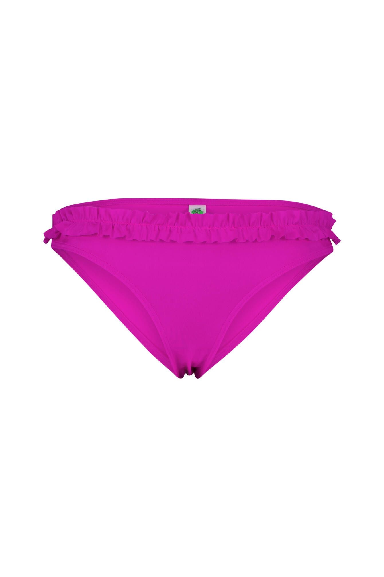 Bikini-Slip mit Rüschen