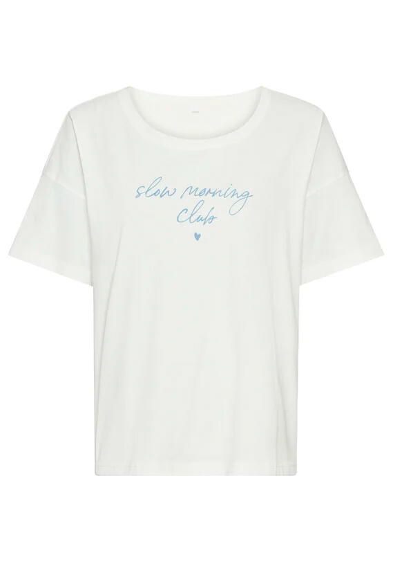 T-Shirt Regular Fit aus Baumwolle
