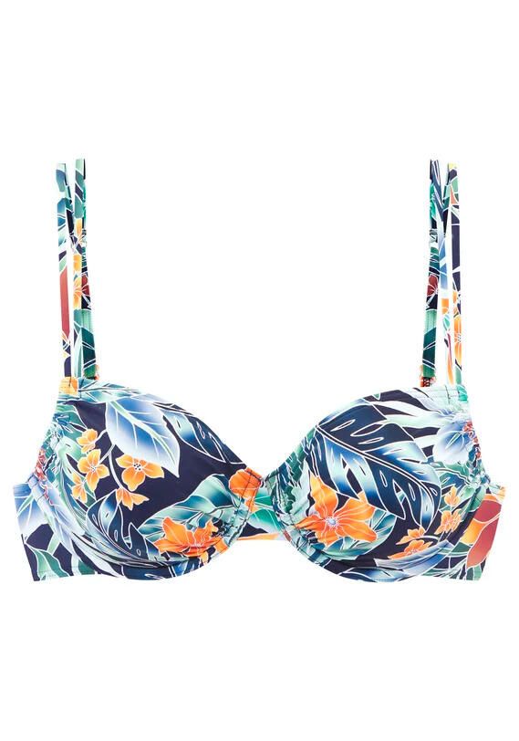 Bügel-Bikini-Top floral
