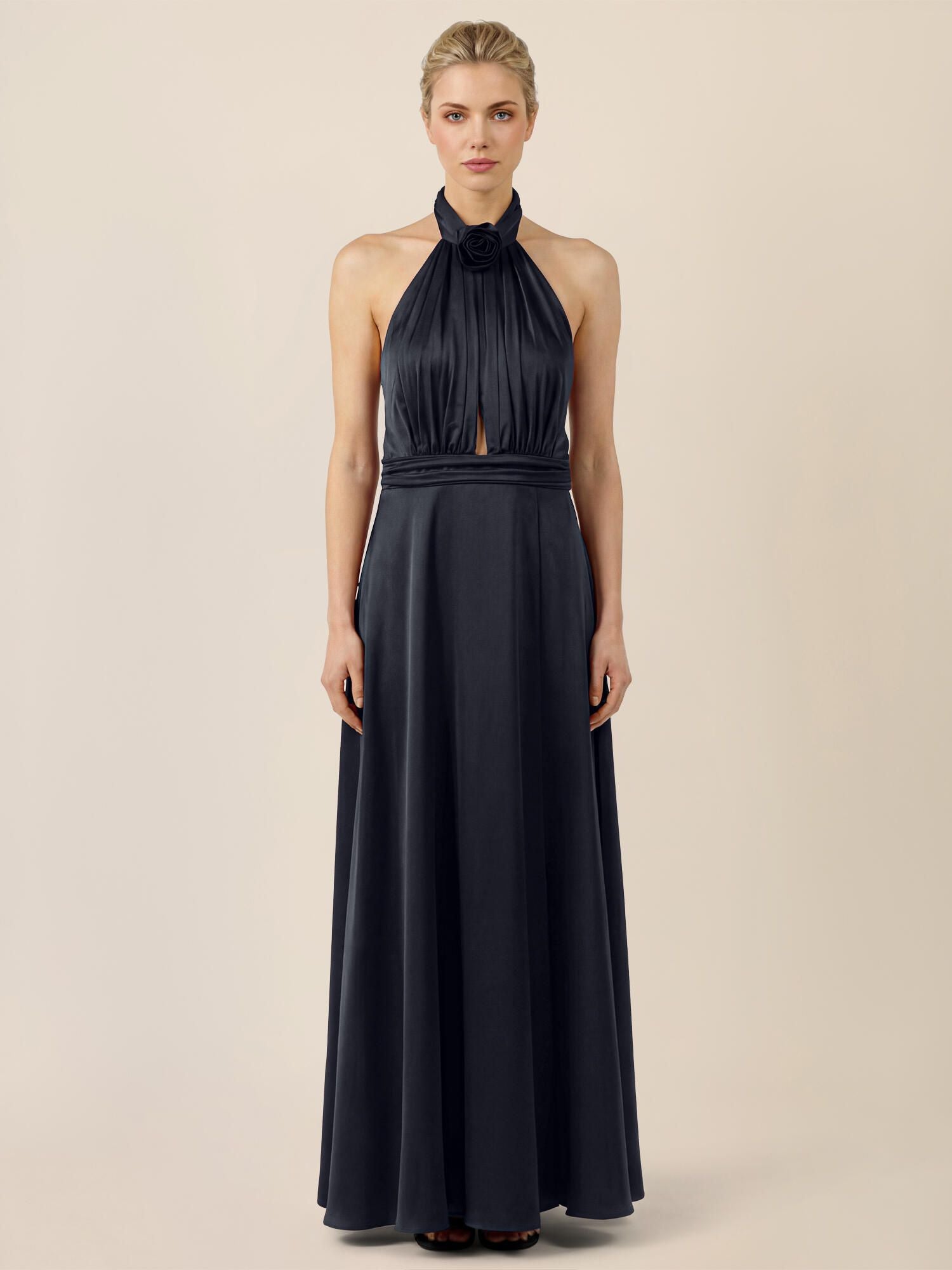 Neckholderkleid Maxi