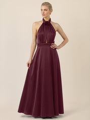 Neckholderkleid Maxi