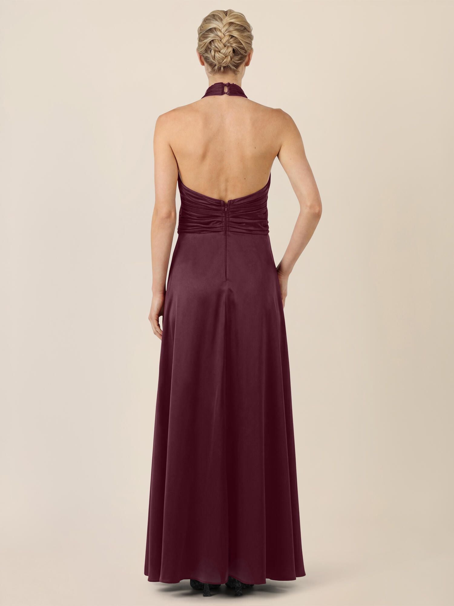 Neckholderkleid Maxi