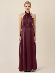 Neckholderkleid Maxi