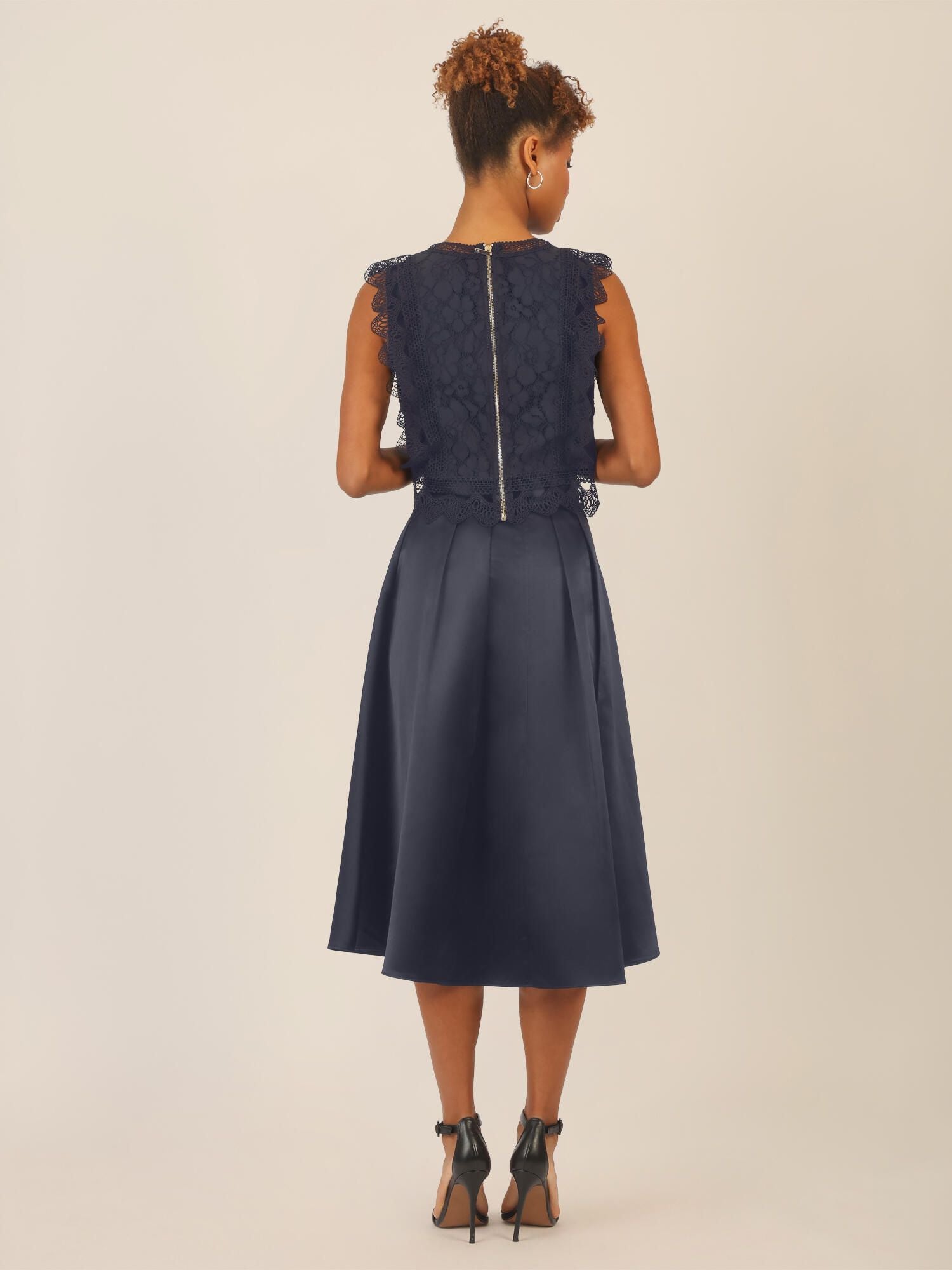 Satinrock Midi
