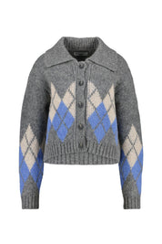 Strickcardigan aus Alpakamix