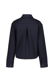 Overshirt mit aufgesetzten Brusttaschen