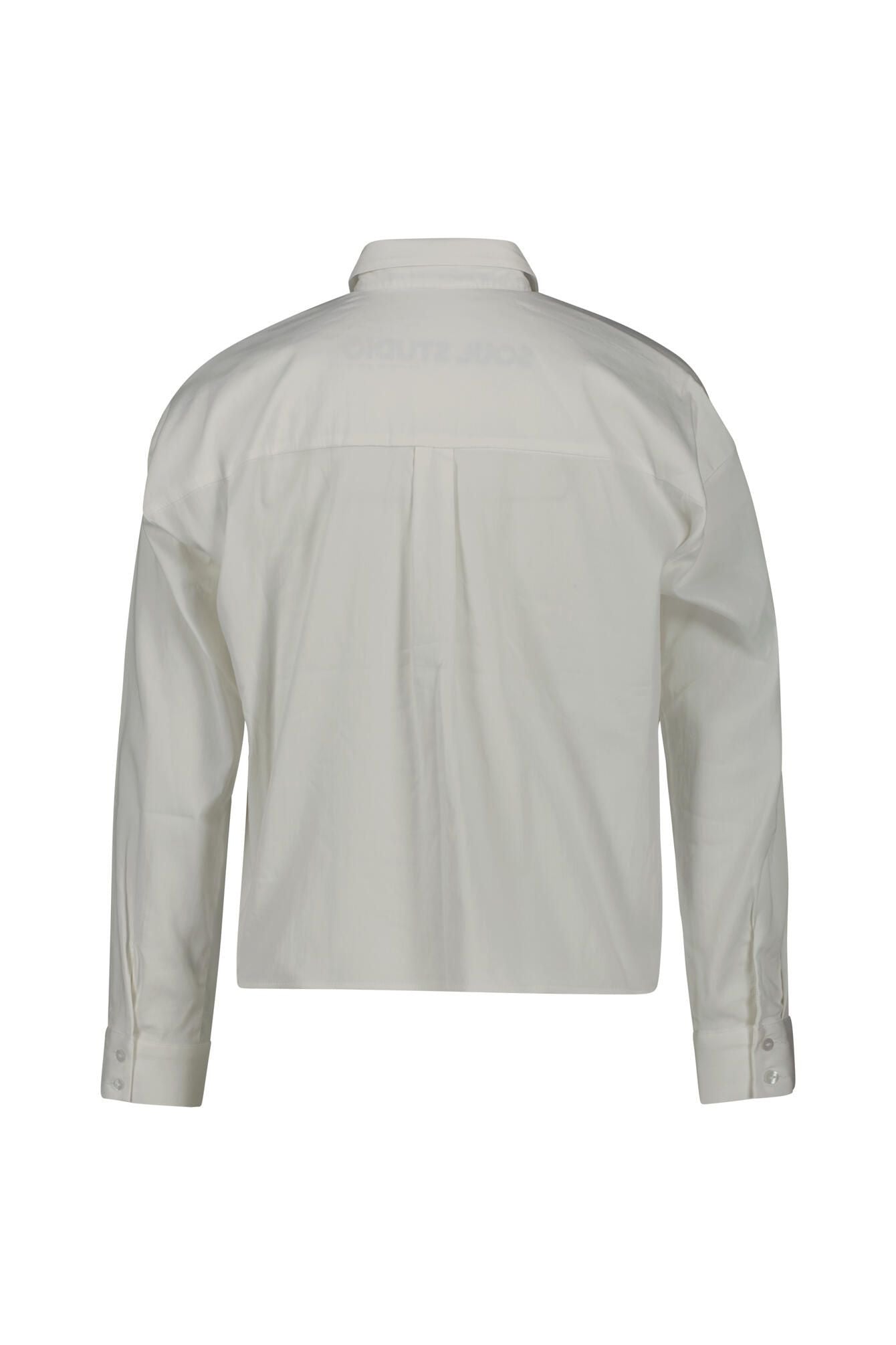Bluse aus Baumwollmix