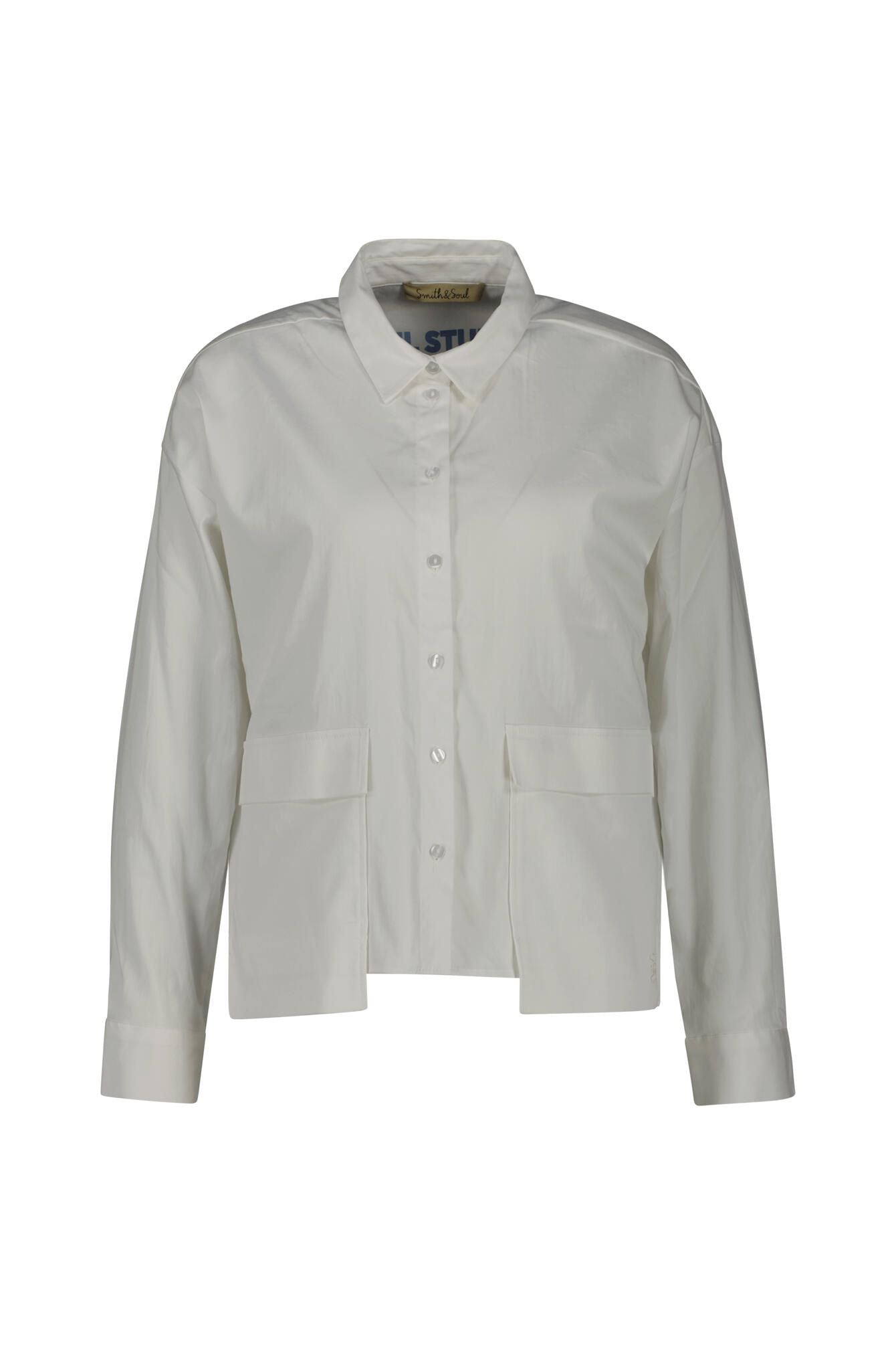 Bluse aus Baumwollmix