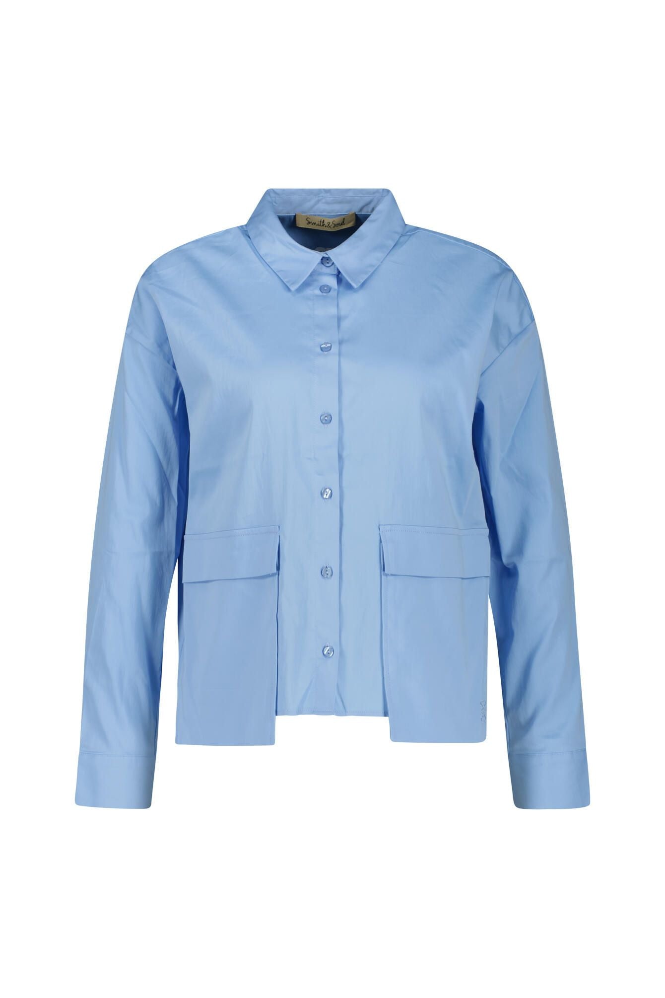 Bluse aus Baumwollmix