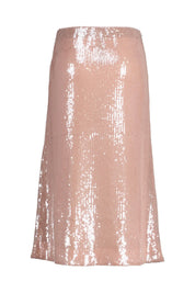 Paillettenrock Midi