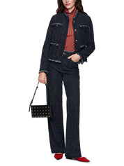 Jacke in Tweed-Optik