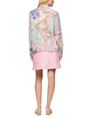 Bluse aus Viskosemix
