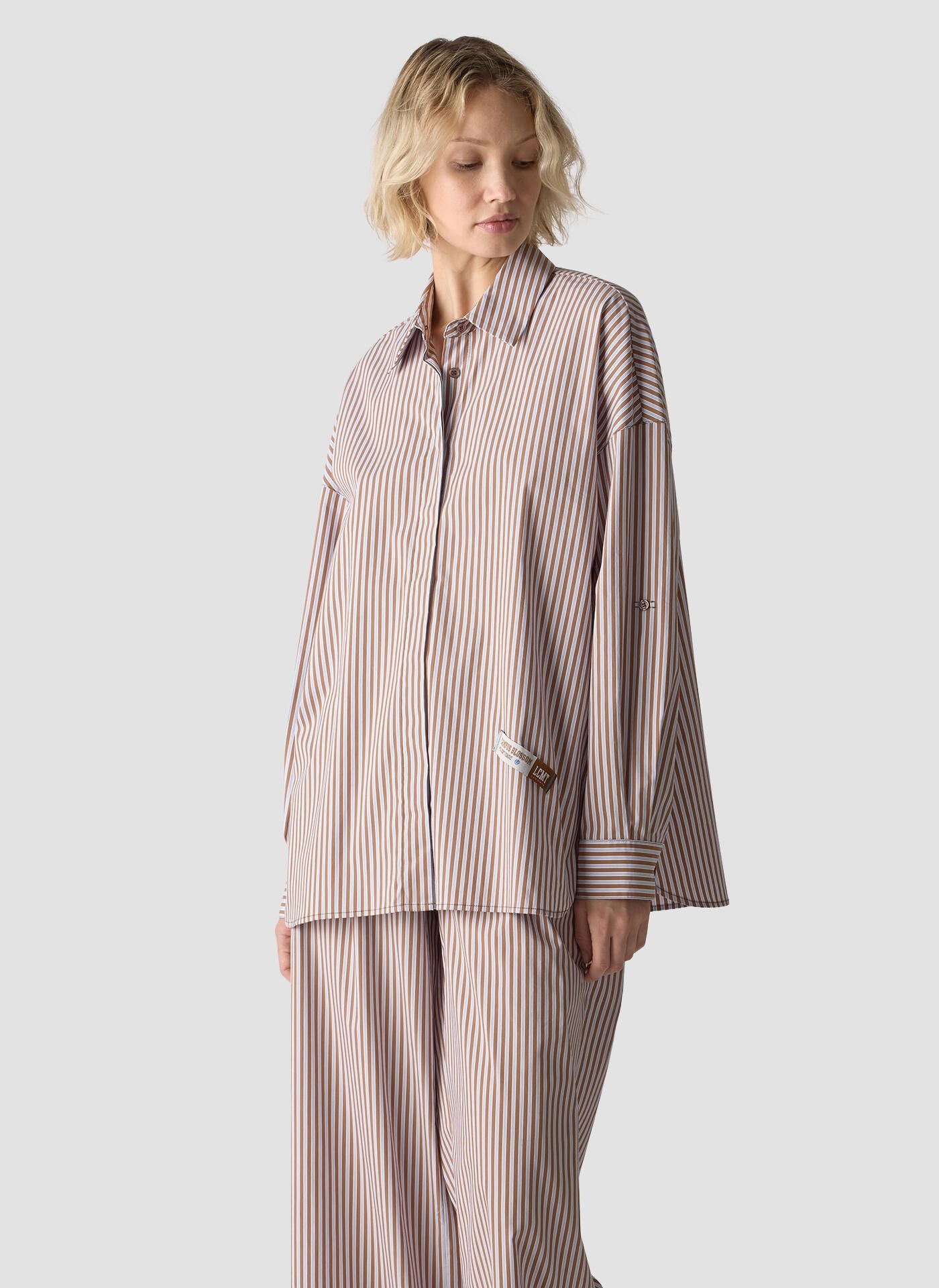 Bluse aus Baumwollmix