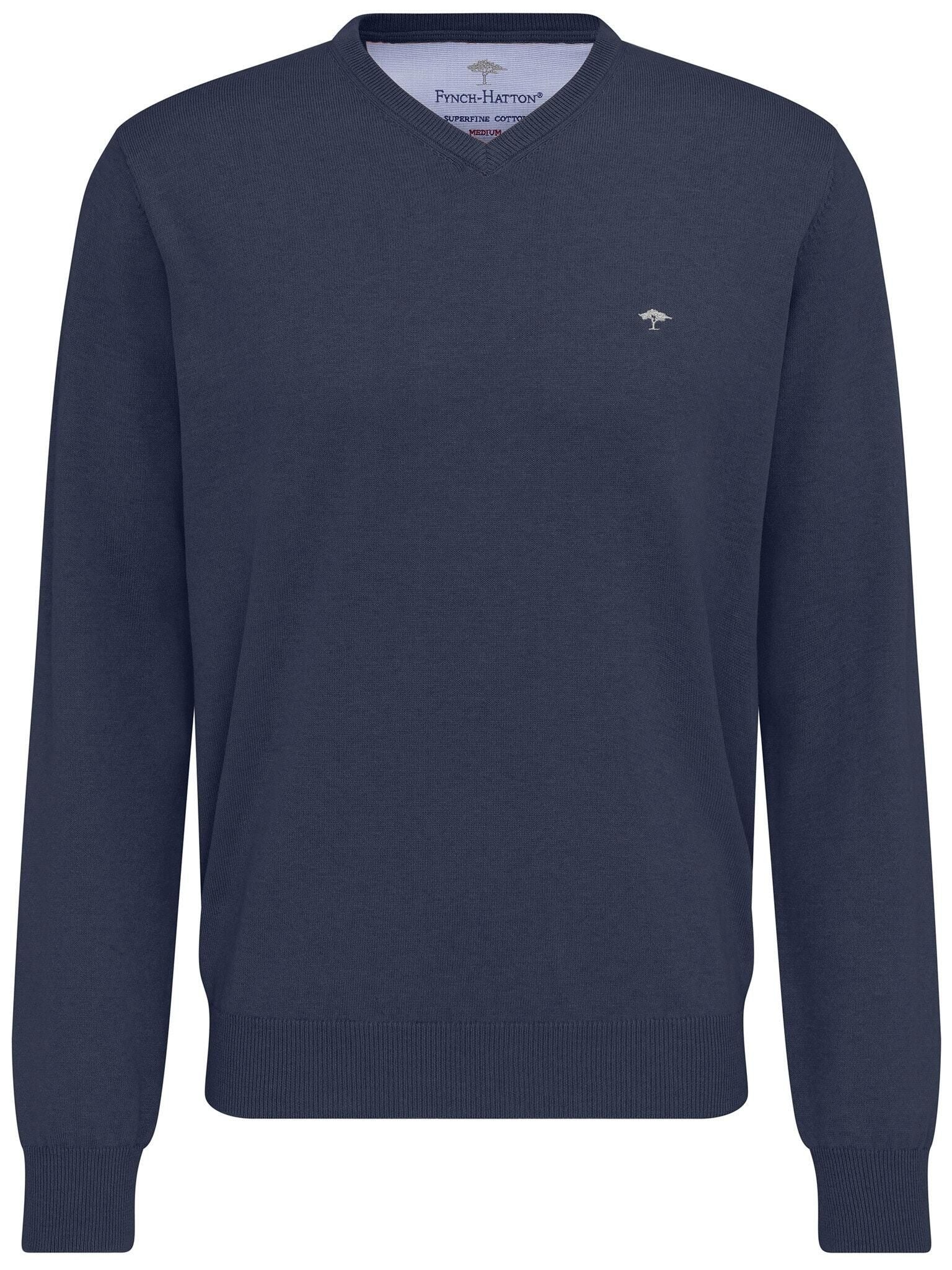 Strickpullover mit V-Ausschnitt
