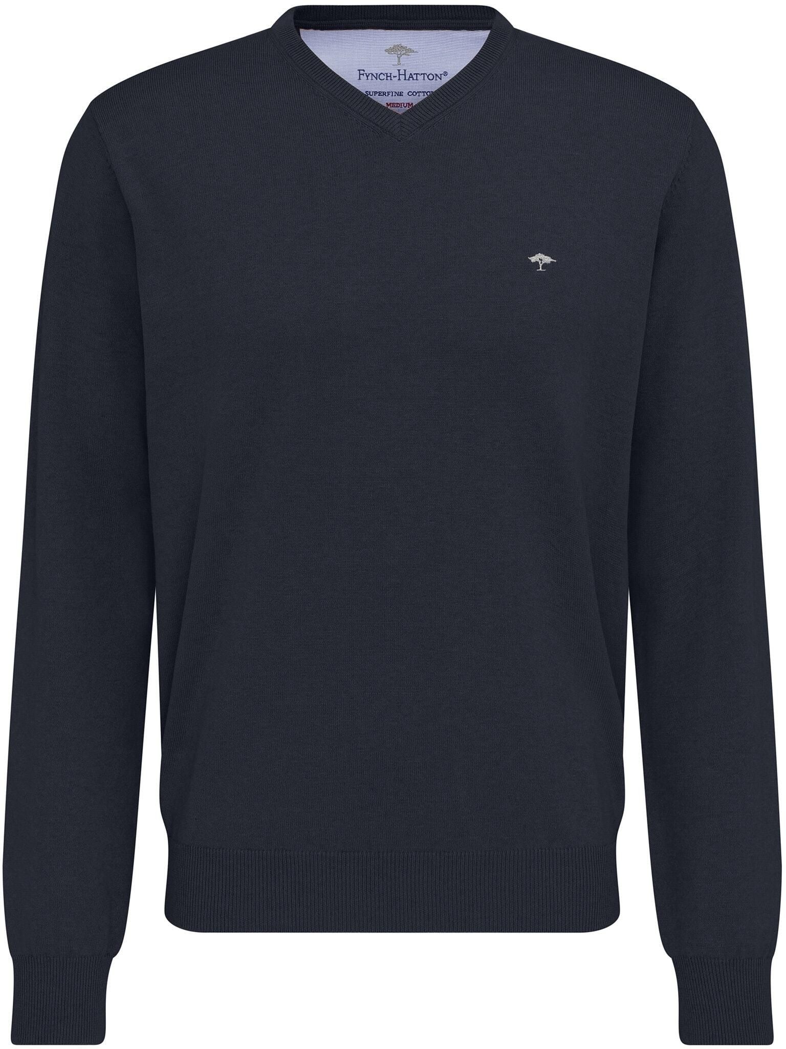 Strickpullover mit V-Ausschnitt