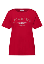 T-Shirt aus Viskose