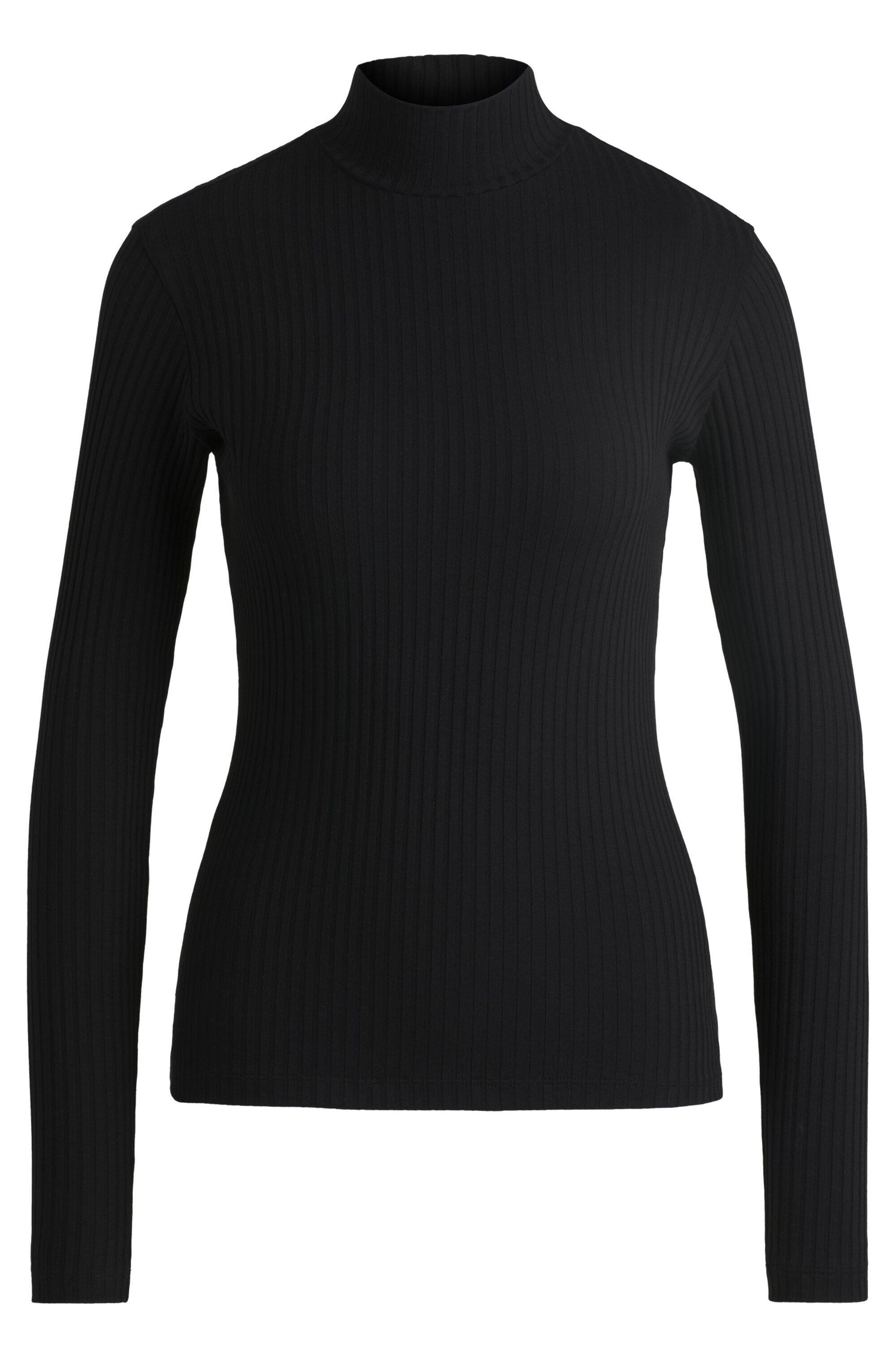 Geripptes Langarmshirt
