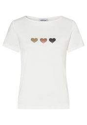 T-Shirt aus Baumwollmix