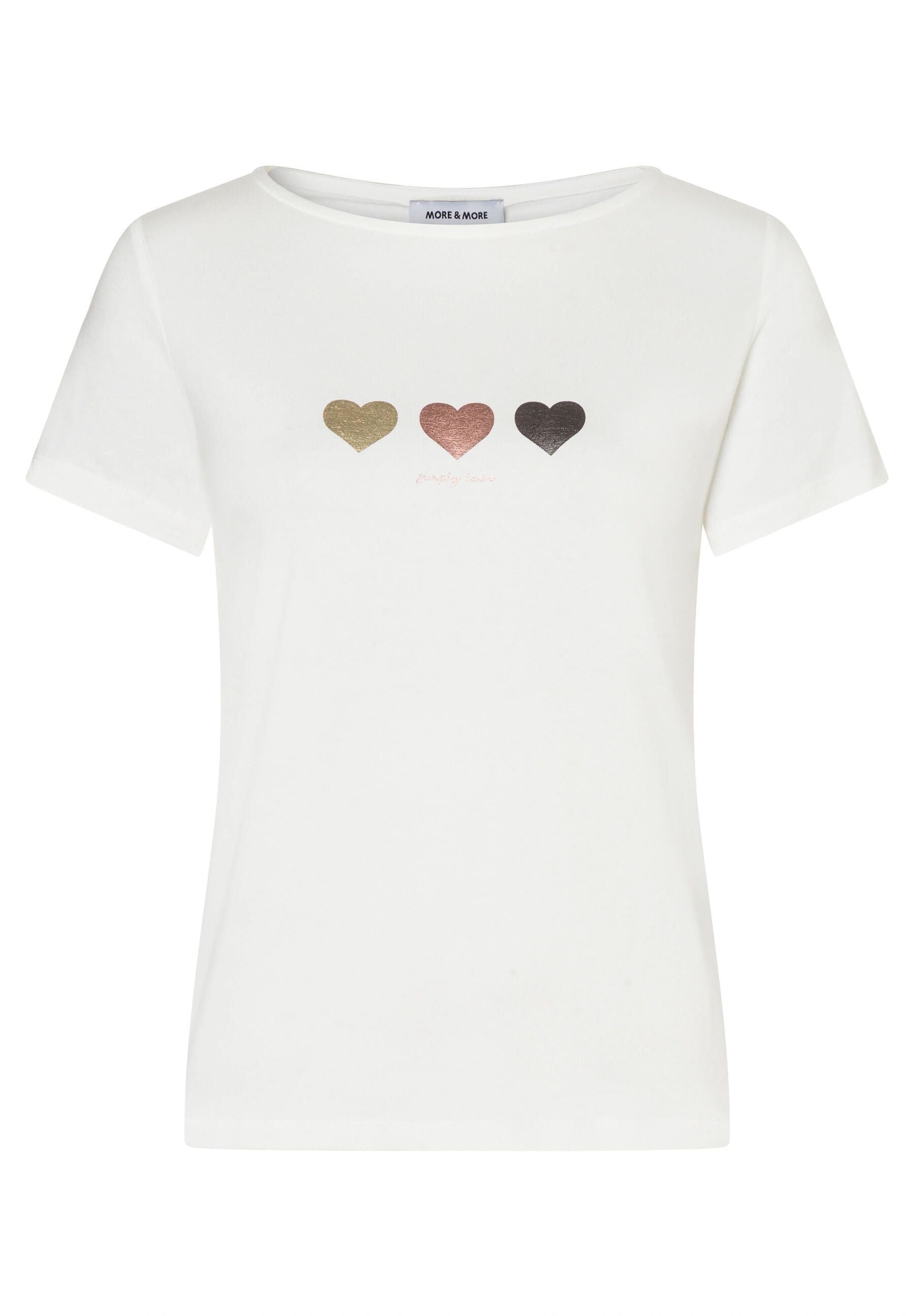 T-Shirt aus Baumwollmix