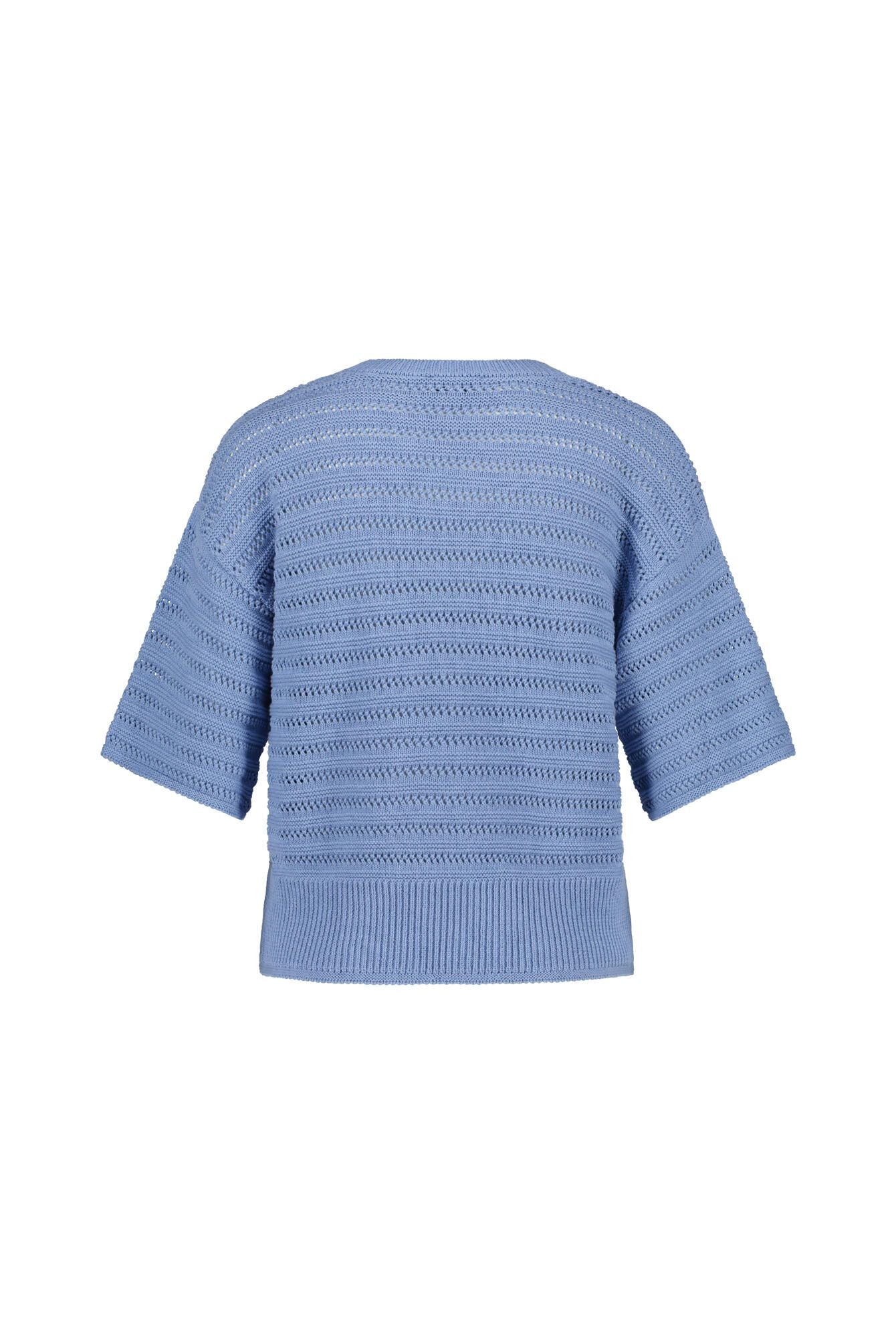 Strickpullover aus Baumwollmix