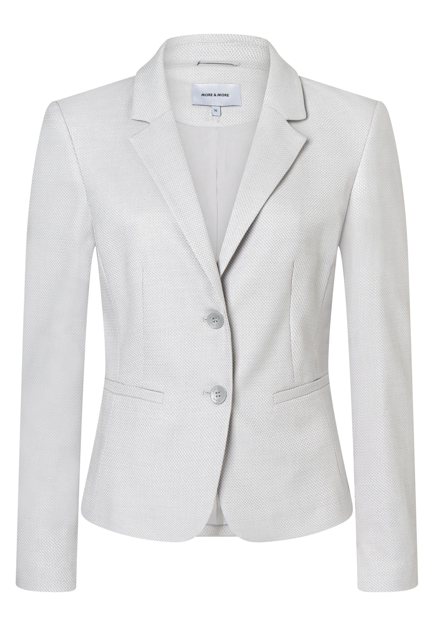 Blazer strukturiert aus Viskosemix