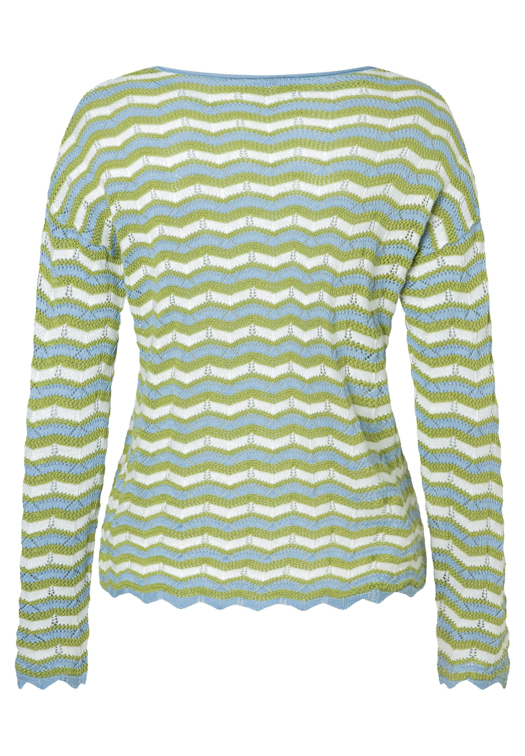 Strickpullover aus Baumwollmix