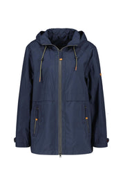 Übergangsjacke mit abnehmbarer Kapuze