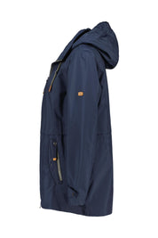Übergangsjacke mit abnehmbarer Kapuze
